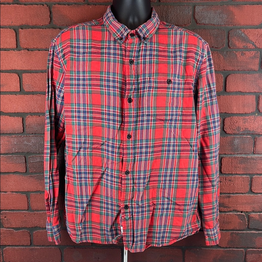 Hawkings McGill Shirt Mens XL Checkered Button Down‎